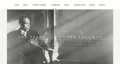 Desktop Screenshot of howardthurmanfilm.com
