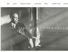 Tablet Screenshot of howardthurmanfilm.com